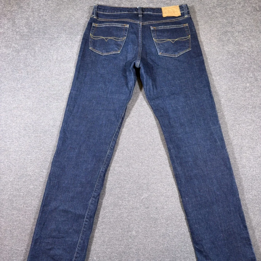 Polo Ralph Lauren Hampton Straight Jeans Mens 30x31 Blue Denim Dark Wash Classic